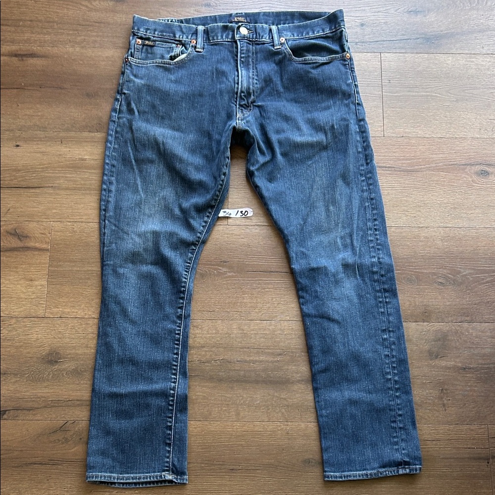 Polo by Ralph Lauren Slim Straight Dark Blue Jeans !! 36x30